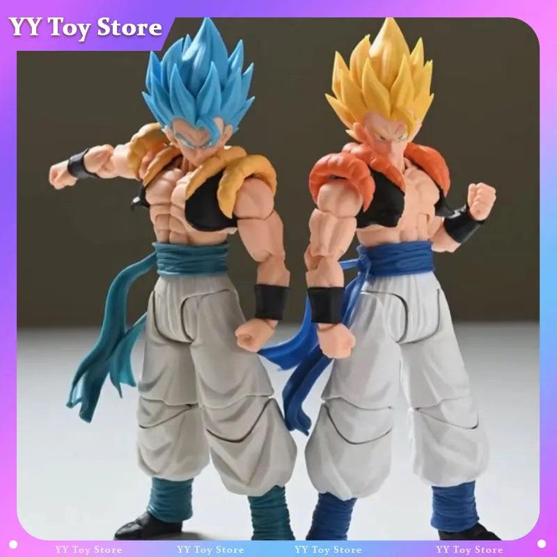 New Tonsenarttoys Kamione Dragon Ball Z SHF Super Saiyan SSJ SSJ2 Gogeta Son Goku Trunks Anime Action Figures Toys Models Gift