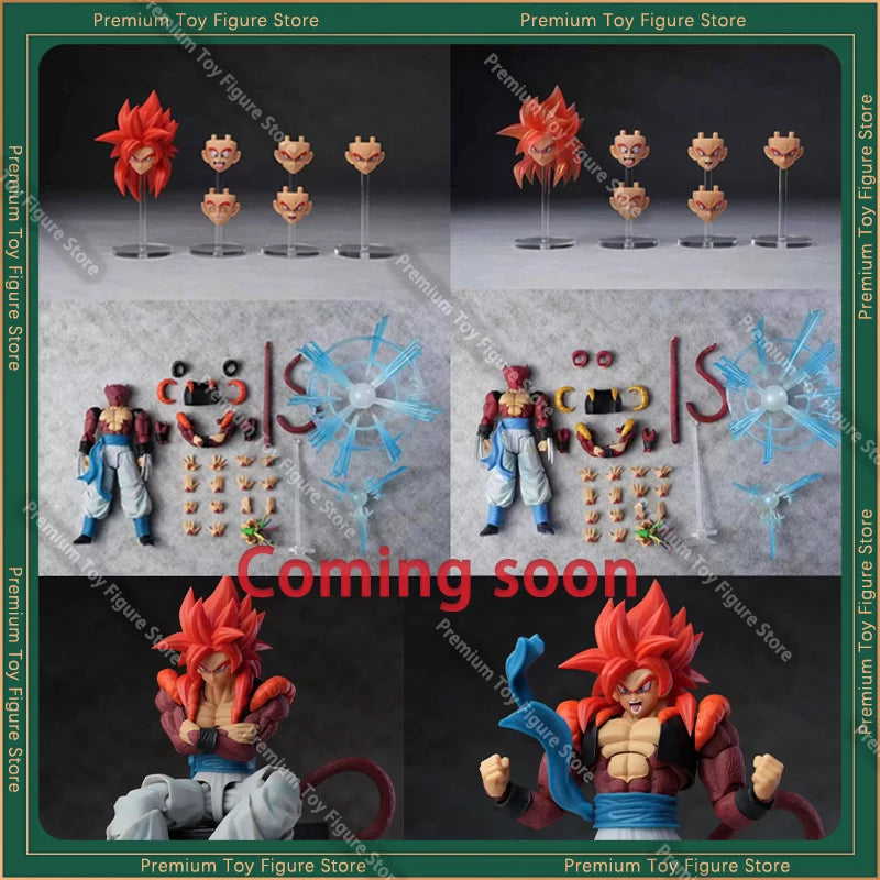 In Stock Kamione Tonsenarttoys Gogeta Figure Dragon Ball GT Super Saiyan 4 Gogeta 3.0 Anime Action Figures Figurine Model Toys