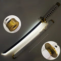 40inch Luminou Roronoa Zoro Katana Sword Led Light Anime Zoro Cosplay Prop Real Japanese Katana Original Samurai Sabre Kid Toy