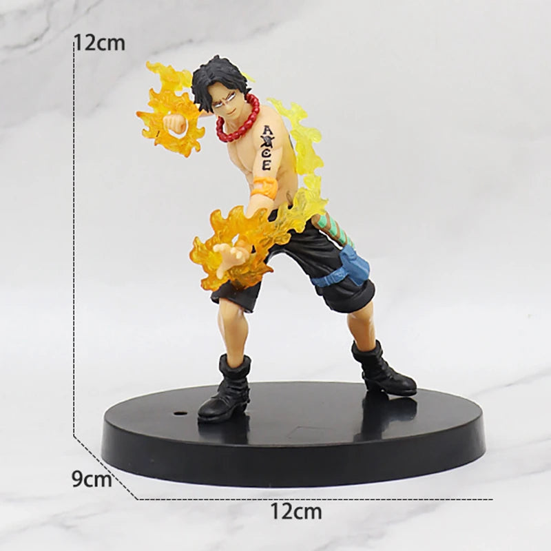 One Piece Luffy Roronoa Zoro Figure Toys Anime Portgas D Ace Vinsmoke Sanji Chopper Nami Robin PVC Figurine Model Dolls Gifts