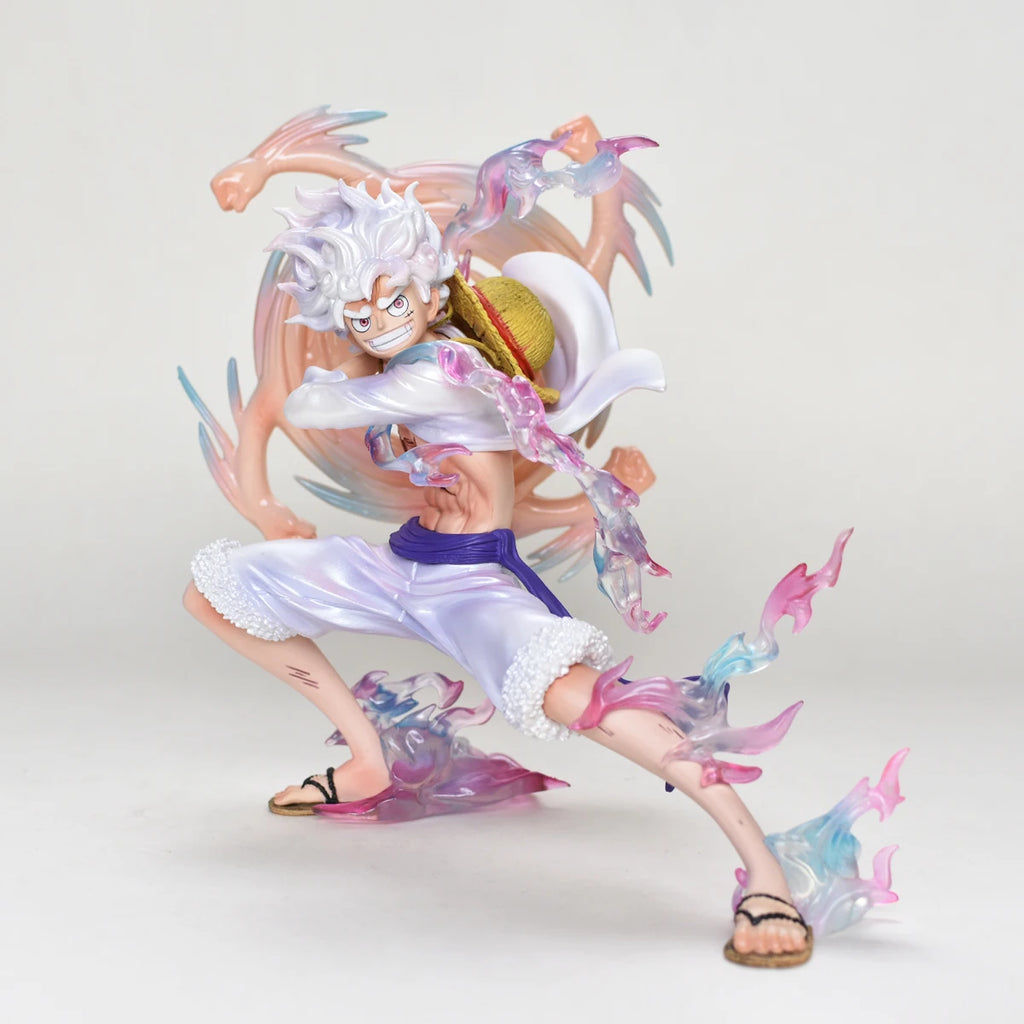 19cm/7.48in Anime One Piece Luffy Figure Gear 5 Luffy Action Figure Collection Model Toy Gift