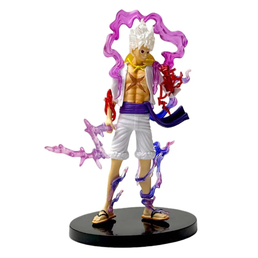 21cm One Piece Anime figure Luffy GEAR 5 Figurine Nika Luffy Sun God Action Figures Collectible Model Toys Gift