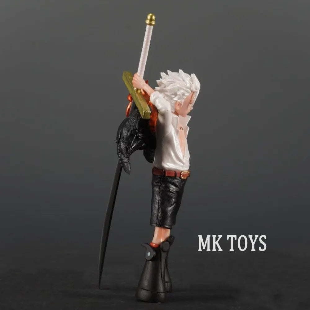 16cm Anime One Piece Figure Seraphim Dracule Mihawk Action Figures Pvc Statue Desktop Ornamen Collection Model Toys Gifts