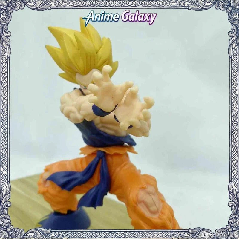 20th Anniversary Dragon Ball Son Goku Figure Super Saiyan Kamehameha Damage Version Shock Wave Model Collection Limited Edition