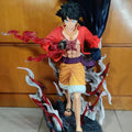 In Stock Genuine Ghost Island Marching Luffy 70cm Pvc Statue - Anime Collectible  Wano Arc Edition  Model