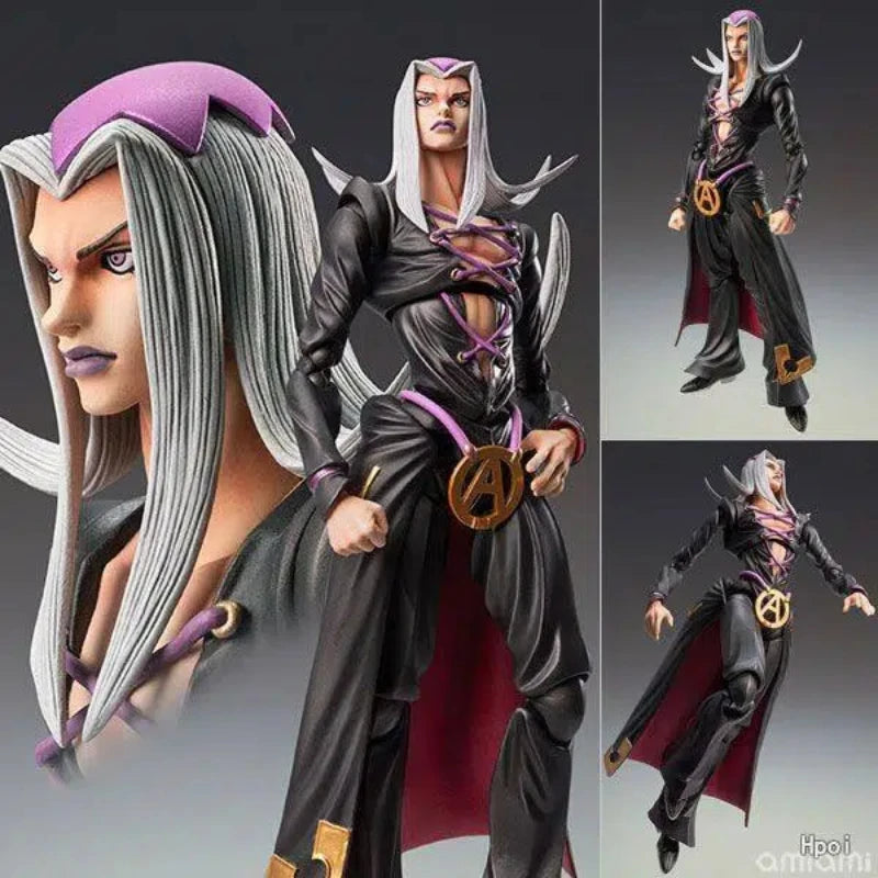 Jojo's Wonderful Adventure Superimage Garage Kit Movable Bruno Kujo Jotaro Apaki Action Figure Collectible Shouban Model Toy