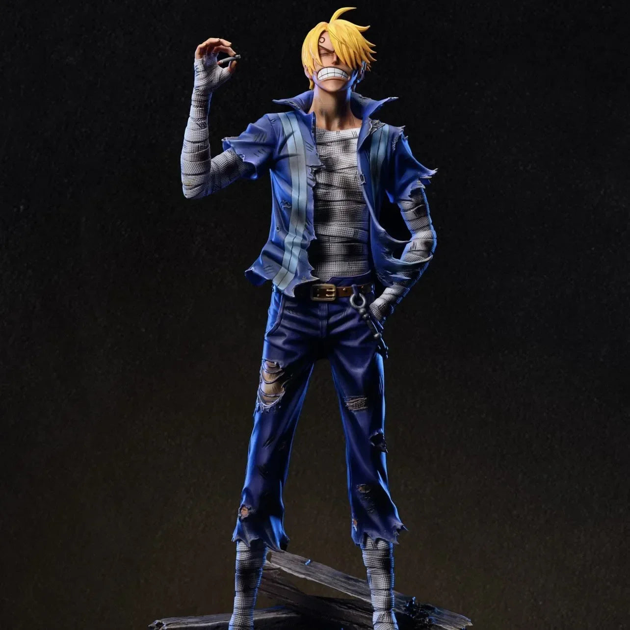 30cm One Piece Anime Action Figure Roronoa Zoro Vinsmoke Sanji Stand Posture Pvc Statue Figurine Model Collection Boy Toy Gifts