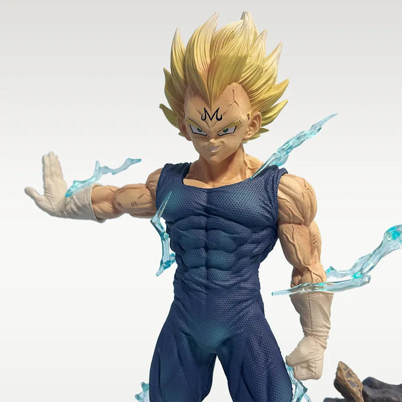 Anime Dragon Ball Super Saiyan Vegeta Hb Demonized Bust Figure Collectible Statue Model Resonance Series Shine Figure Toys Gifts
