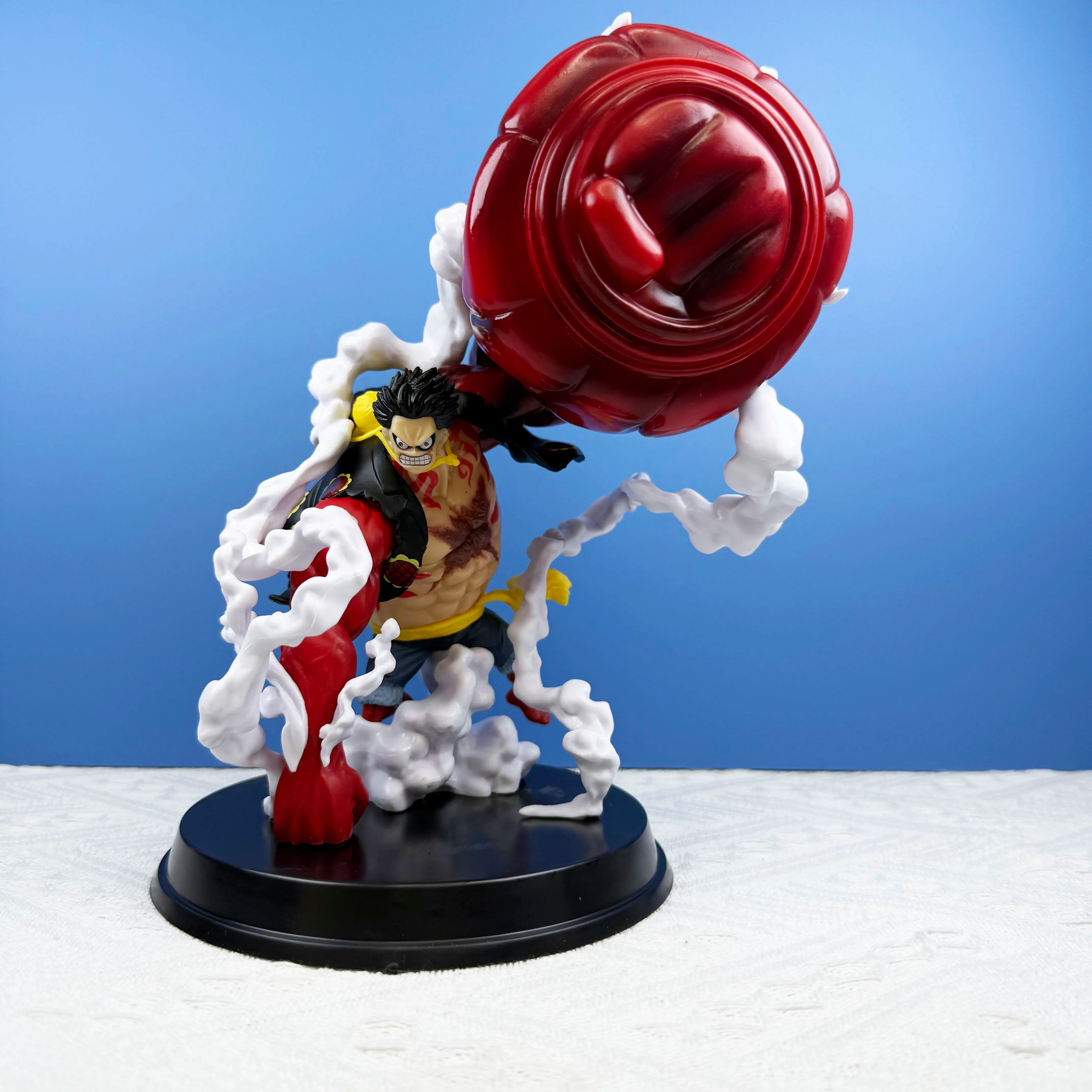 22cm One Piece Fourth Gear Luffy Big Saru King Gun Big Fist Luffy Action Figure Model Pvc Statue Doll Collection Toys Gifts