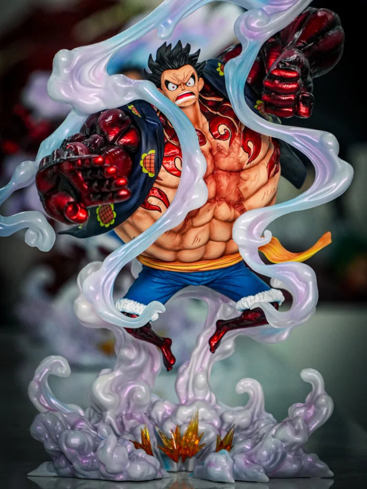 Jt Statue One Piece Full Range Th Enraged Luffy Anime Figure Figure Pvc Statue Collection Model Room Decoration Christmas Gifts