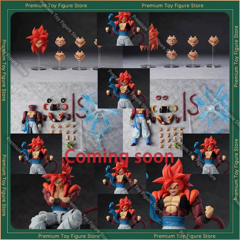 In Stock Kamione Tonsenarttoys Gogeta Figure Dragon Ball GT Super Saiyan 4 Gogeta 3.0 Anime Action Figures Figurine Model Toys