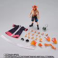18CM Portgas D Ace Anime One Piece PVC KO Articulated Action Figure Desktop Decoration Ornament Model Kit Boy Trendy Toys Gifts