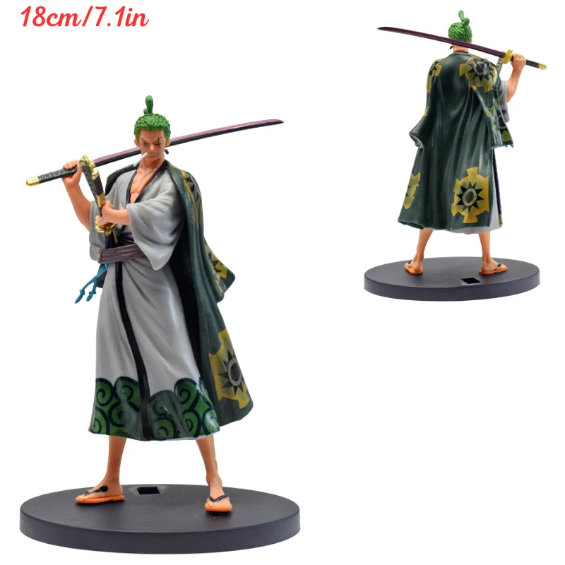 One Piece Luffy Roronoa Zoro Figure Toys Anime Portgas D Ace Vinsmoke Sanji Chopper Nami Robin PVC Figurine Model Dolls Gifts