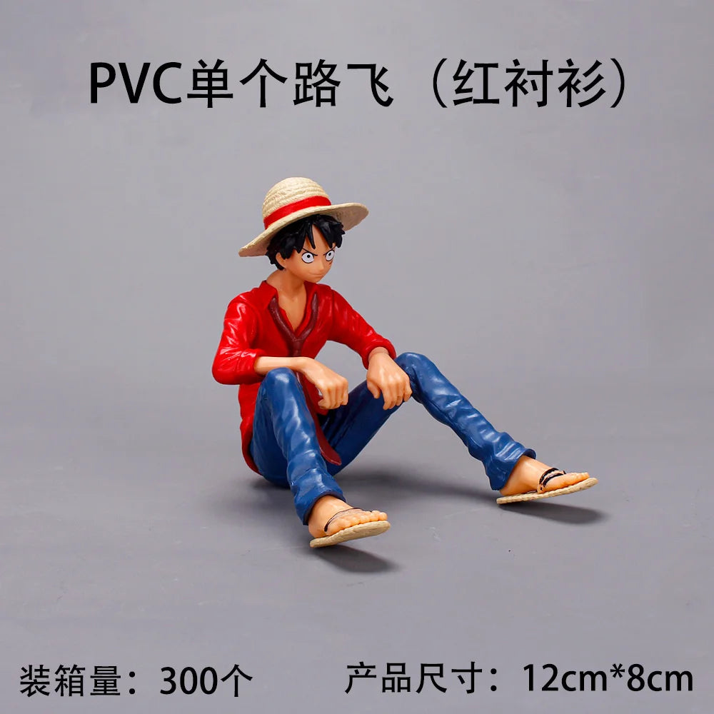 One Piece Action Figures Ornament Luffy Hancock Desktop Ornament Men Women Decorative Cartoon Toys Personalized Figures Gift