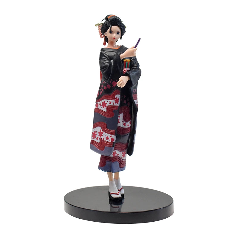 18CM One Piece Anime Figure Monkey D Luffy Zoro Chopper Nami Action Figurines PVC Collection Model Dolls Birthday Gifts For Kids
