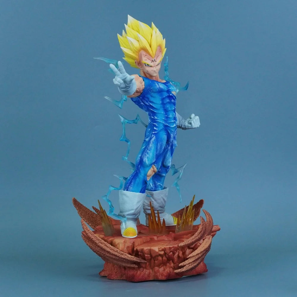 31.5cm/12.4in Anime Dragon Ball Figure Majin Vegeta Action Figures Pvc Statue Desktop Ornamen Collection Model Toys Gifts