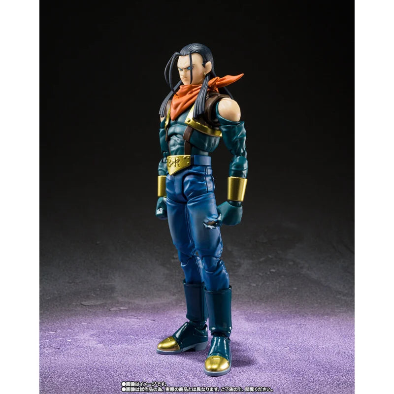 Bandai Tamashii Limited Dragon Ball GT SH Figuarts Super Android 17 Action Figure Collectible in Stock