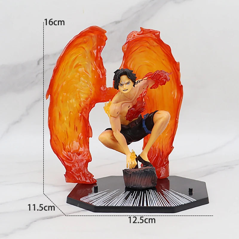 One Piece Luffy Roronoa Zoro Figure Toys Anime Portgas D Ace Vinsmoke Sanji Chopper Nami Robin PVC Figurine Model Dolls Gifts