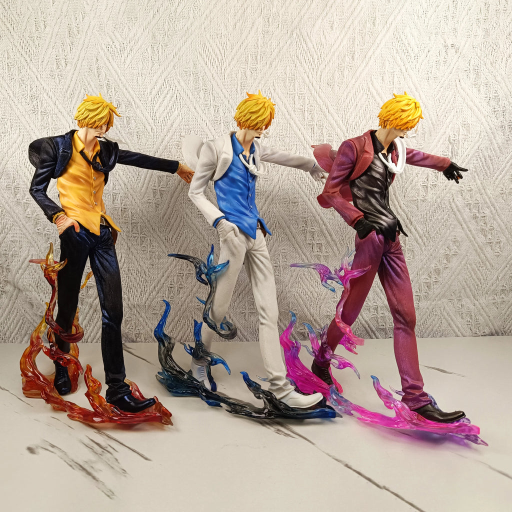 One Piece Sanji Anime Figure Fashion Show Sanji Figurine Pvc Model Statue Doll Decoration Collection Ornaments Toys Gift
