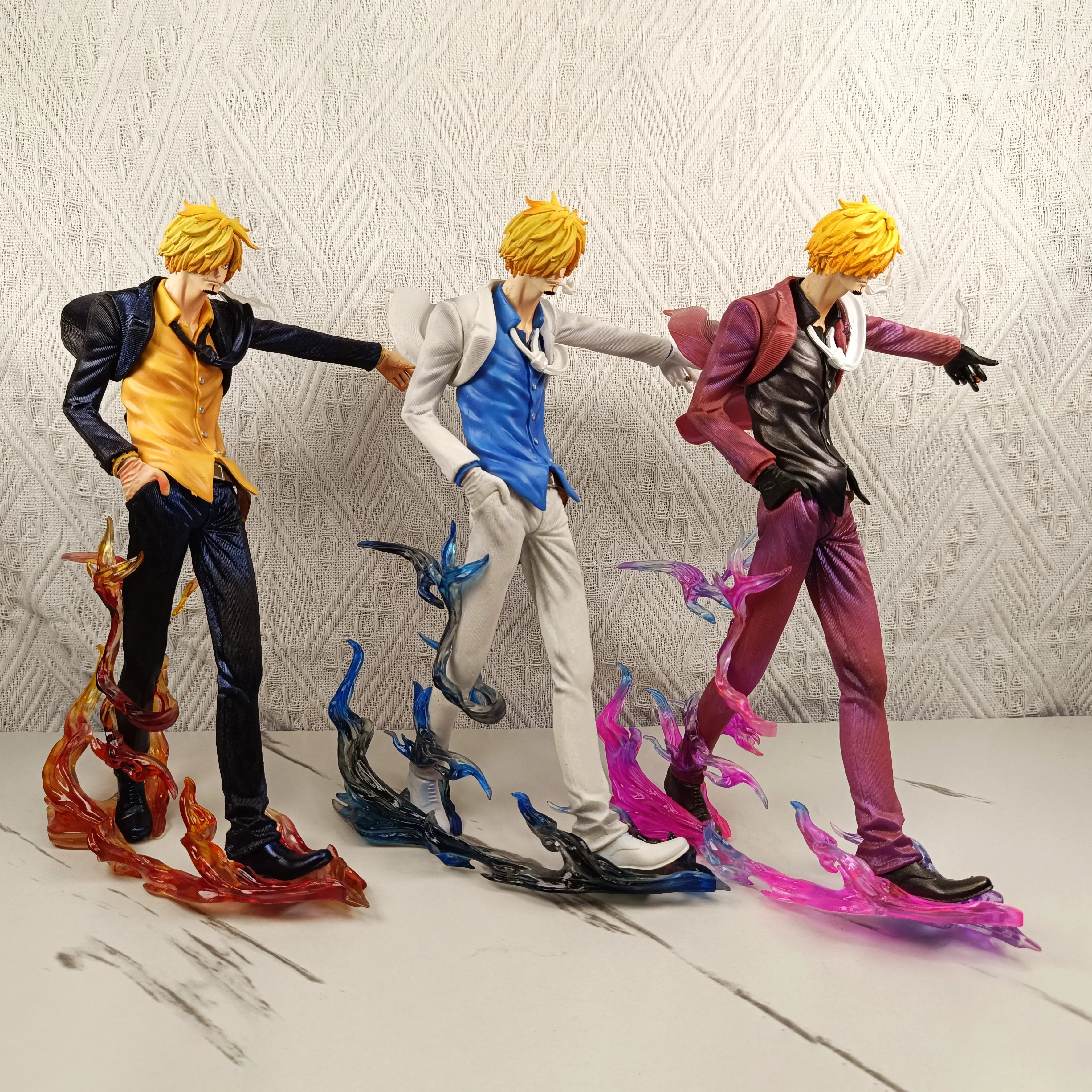 One Piece Sanji Anime Figure Fashion Show Sanji Figurine Pvc Model Statue Doll Decoration Collection Ornaments Toys Gift
