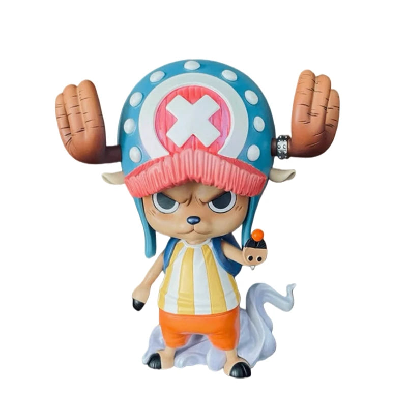 Hot In-Stock One Piece Anime Surrounding Cute Creative Q Version Table Set Up And Placed Two Years Later Little Joba Model Gift
