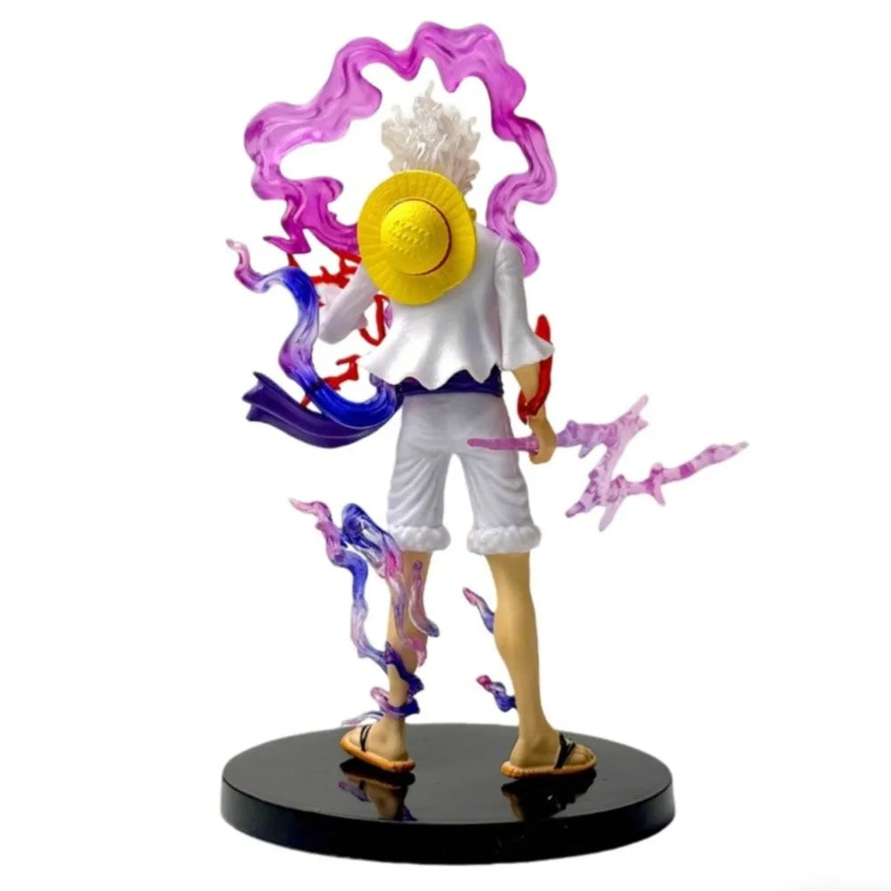 21cm One Piece Anime figure Luffy GEAR 5 Figurine Nika Luffy Sun God Action Figures Collectible Model Toys Gift