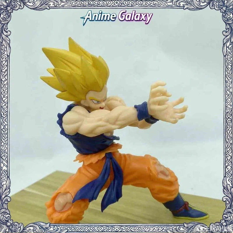 20th Anniversary Dragon Ball Son Goku Figure Super Saiyan Kamehameha Damage Version Shock Wave Model Collection Limited Edition