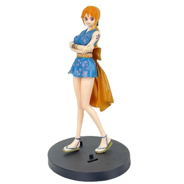 18CM One Piece Luffy Figure Roronoa Zoro Three-Blade Sa-Maximum Manga Anime Statue PVC Action Collection Model Toys For Children