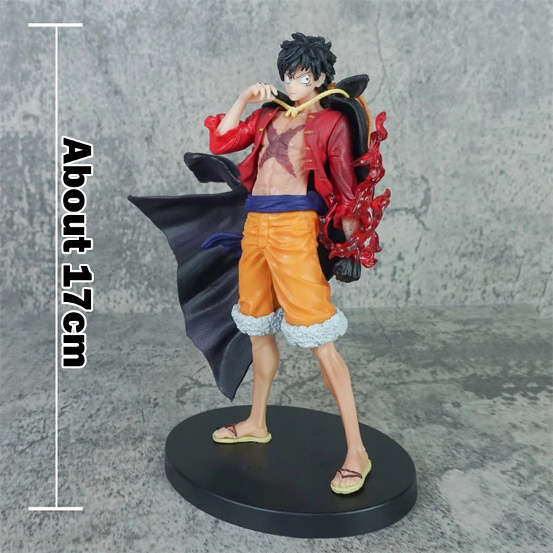 One Piece Luffy Roronoa Zoro Figure Toys Anime Portgas D Ace Vinsmoke Sanji Chopper Nami Robin PVC Figurine Model Dolls Gifts