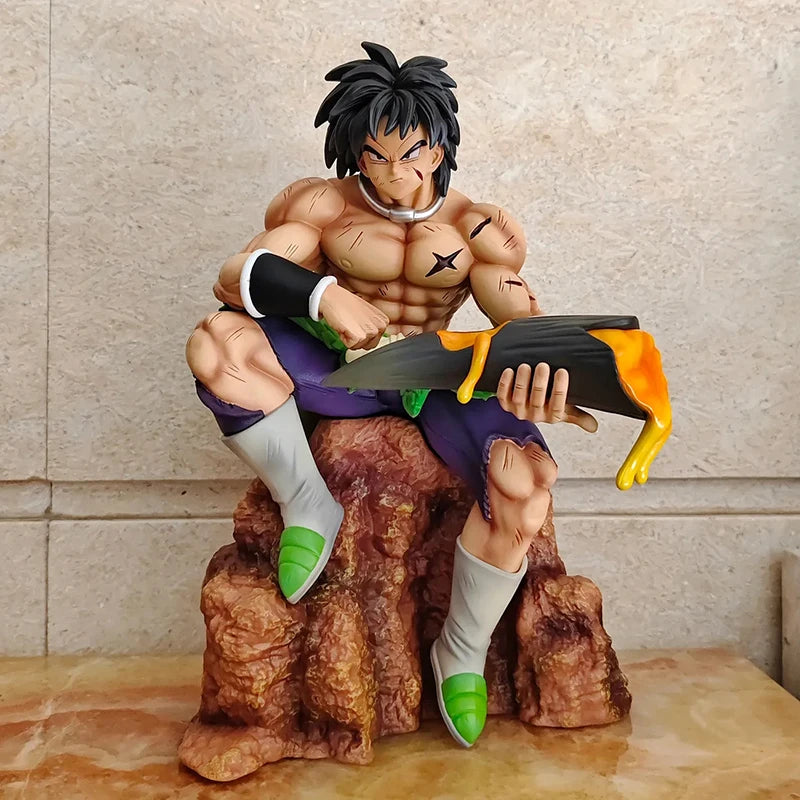24cm Anime Dragon Ball Master Roshi Figures Broli Action Figure Statue Collection GK Broly Kame Sennin Figurine Model Toys Gifts