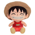 70cm Large Size Plush Toy Anime Integrated Plush Toy Cartoon Cute Straw Hat Luffy Soft Plush Cloth Doll Pillow Boy and Girl Gift