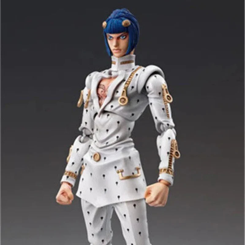 Jojo's Wonderful Adventure Superimage Garage Kit Movable Bruno Kujo Jotaro Apaki Action Figure Collectible Shouban Model Toy