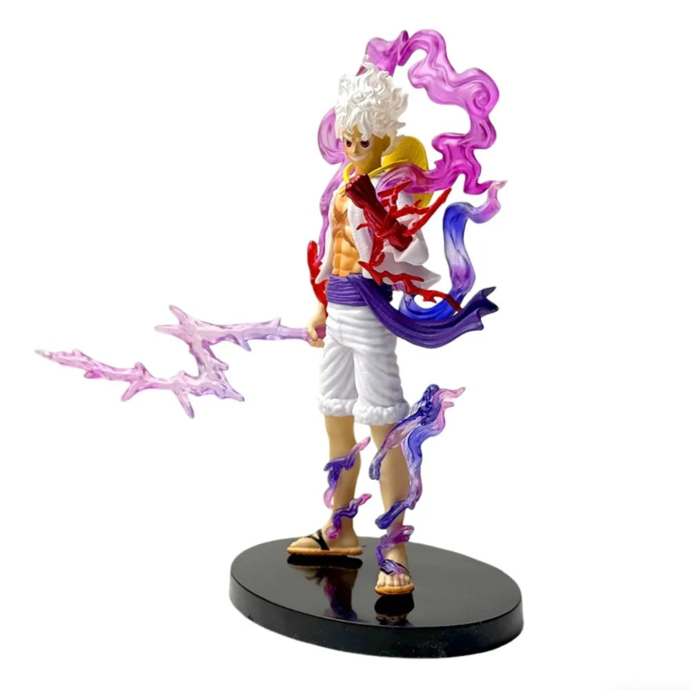 21cm One Piece Anime figure Luffy GEAR 5 Figurine Nika Luffy Sun God Action Figures Collectible Model Toys Gift