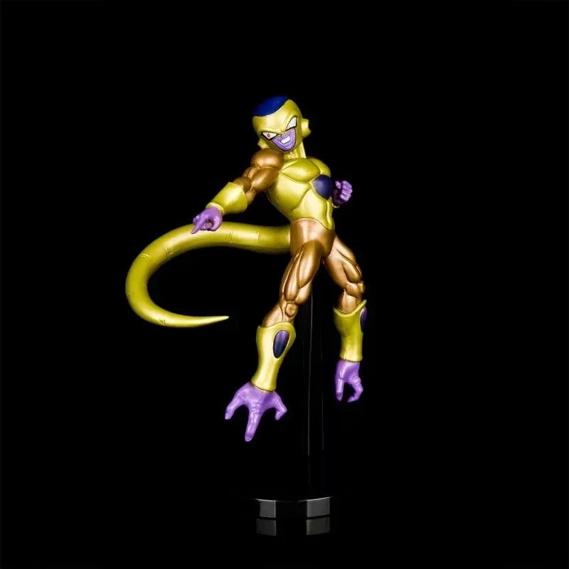 Anime Dragon Ball Figurine Vegeta VS Frieza Duel Scene Gk Super Saiyan Statue Model Collection Toy Gifts