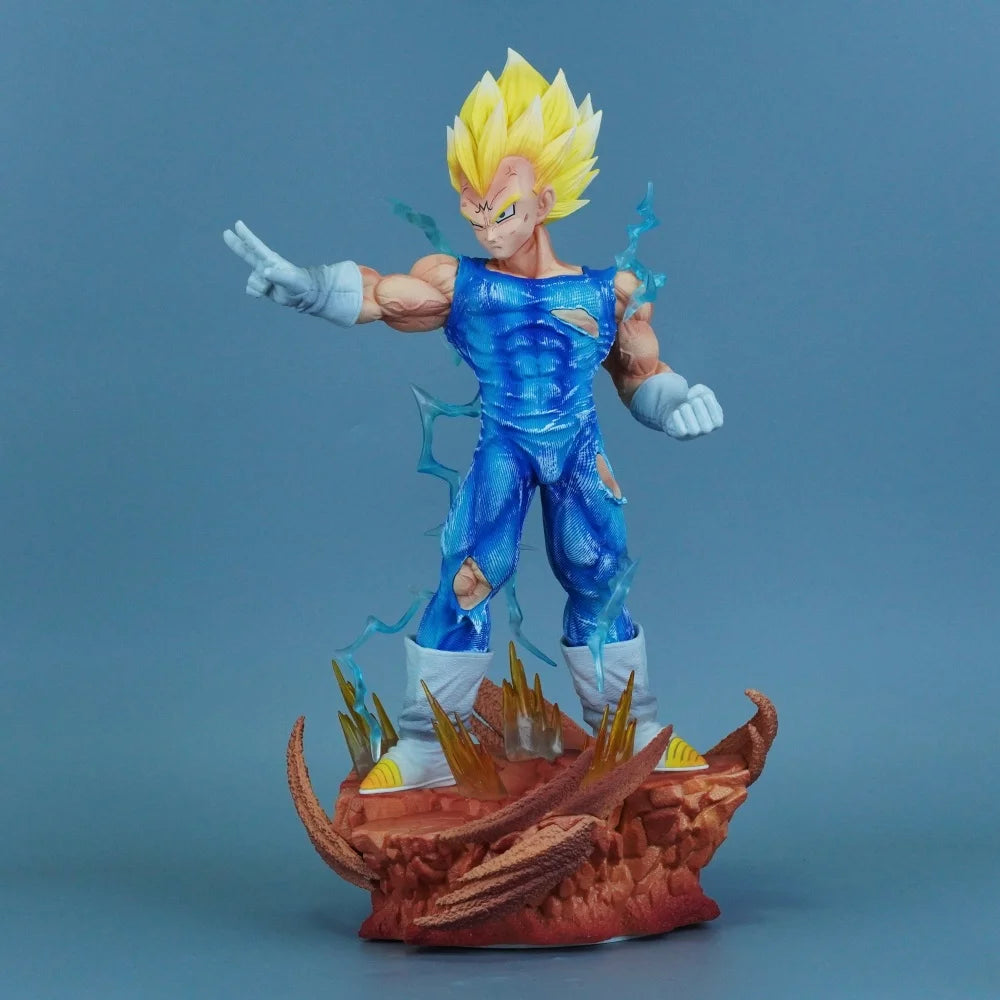 31.5cm/12.4in Anime Dragon Ball Figure Majin Vegeta Action Figures Pvc Statue Desktop Ornamen Collection Model Toys Gifts