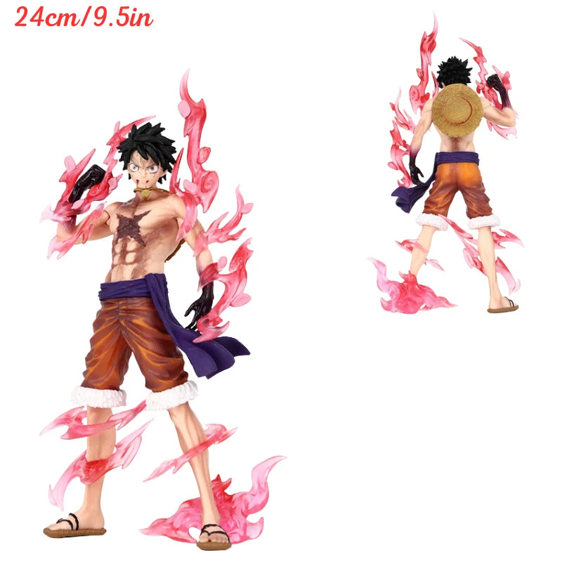 One Piece Luffy Roronoa Zoro Figure Toys Anime Portgas D Ace Vinsmoke Sanji Chopper Nami Robin PVC Figurine Model Dolls Gifts