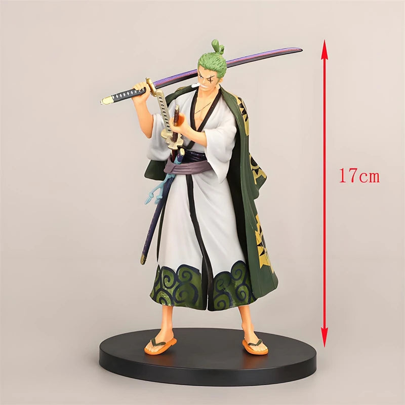 18CM One Piece Anime Figure Monkey D Luffy Zoro Chopper Nami Action Figurines PVC Collection Model Dolls Birthday Gifts For Kids