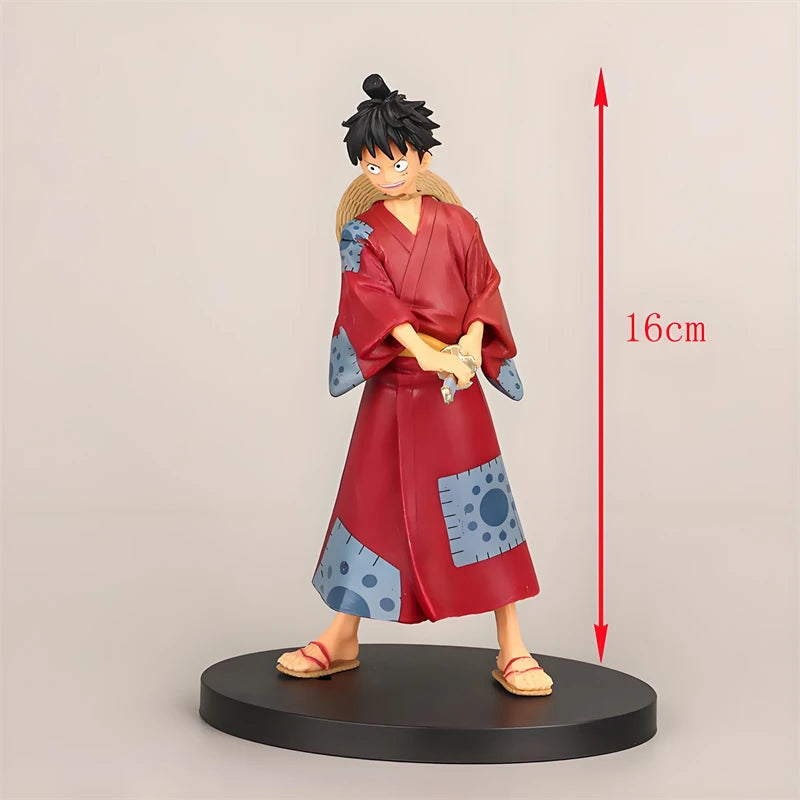 18CM One Piece Anime Figure Monkey D Luffy Zoro Chopper Nami Action Figurines PVC Collection Model Dolls Birthday Gifts For Kids