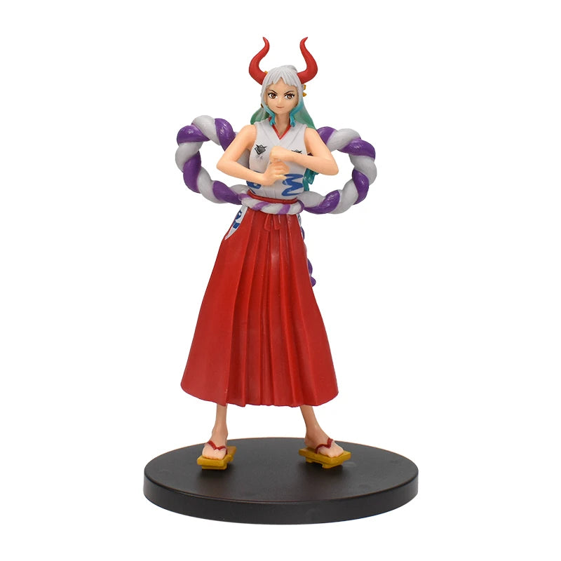 18CM One Piece Anime Figure Monkey D Luffy Zoro Chopper Nami Action Figurines PVC Collection Model Dolls Birthday Gifts For Kids