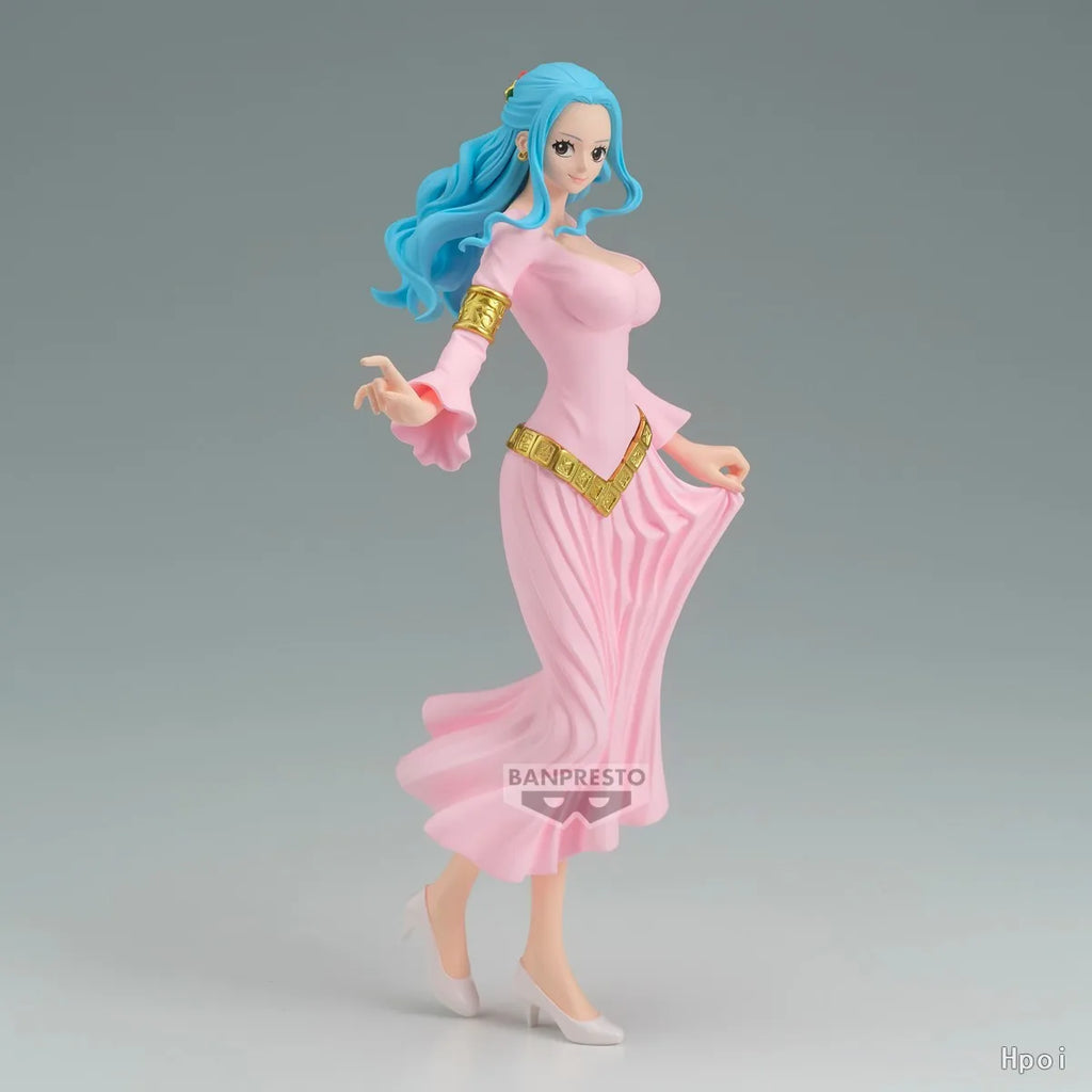 23CM Anime One Piece Nefertari D Vivi Figure GLITTER&GLAMOURS Series Model Toys and Dolls Action Figure Collection Gift PVC
