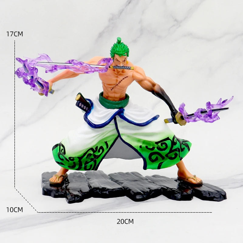 One Piece Luffy Roronoa Zoro Figure Toys Anime Portgas D Ace Vinsmoke Sanji Chopper Nami Robin PVC Figurine Model Dolls Gifts