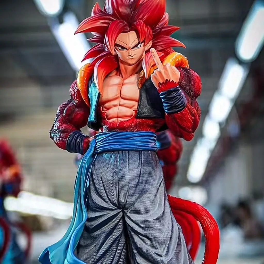 Jt Statue Dragon Ball Gogeta Anime Figure Super Saiyan 4 Gogeta SSJ4 34cm Pvc Action Figurine Collection Model Toy Xmas Gifts