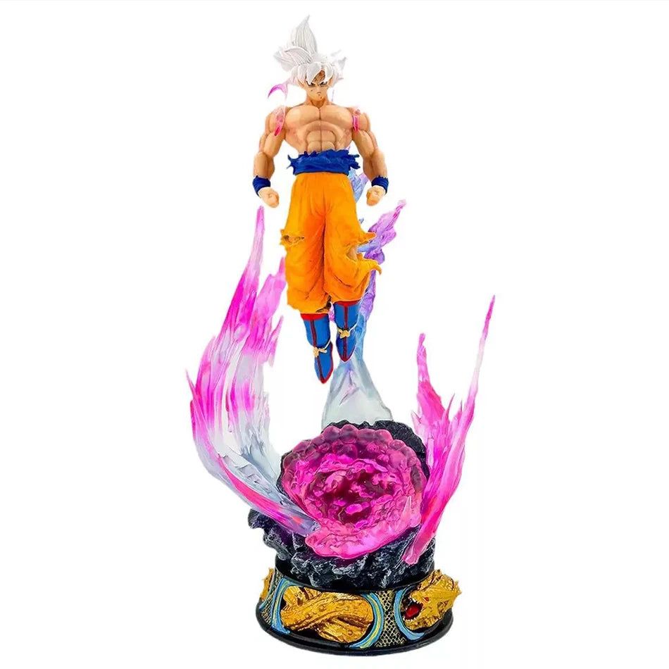 HOT Sale Figure Dragon Ball Z Goku Ultra Instinct Figure Ultra Instinto Goku Figures 25cm PVC Statue Collection Model Toys Gifts