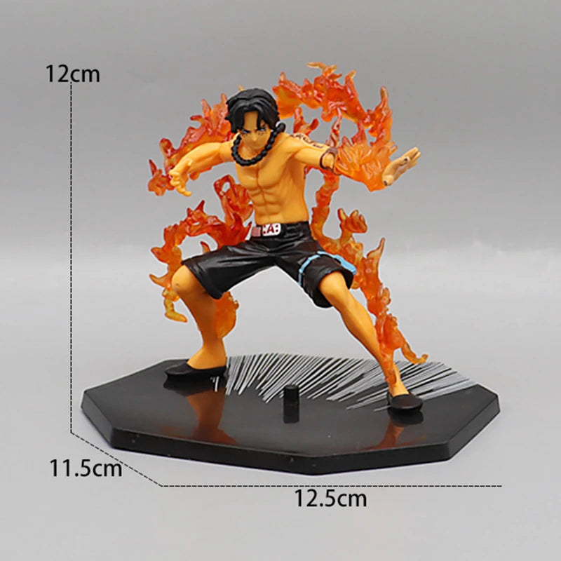 One Piece Luffy Roronoa Zoro Figure Toys Anime Portgas D Ace Vinsmoke Sanji Chopper Nami Robin PVC Figurine Model Dolls Gifts