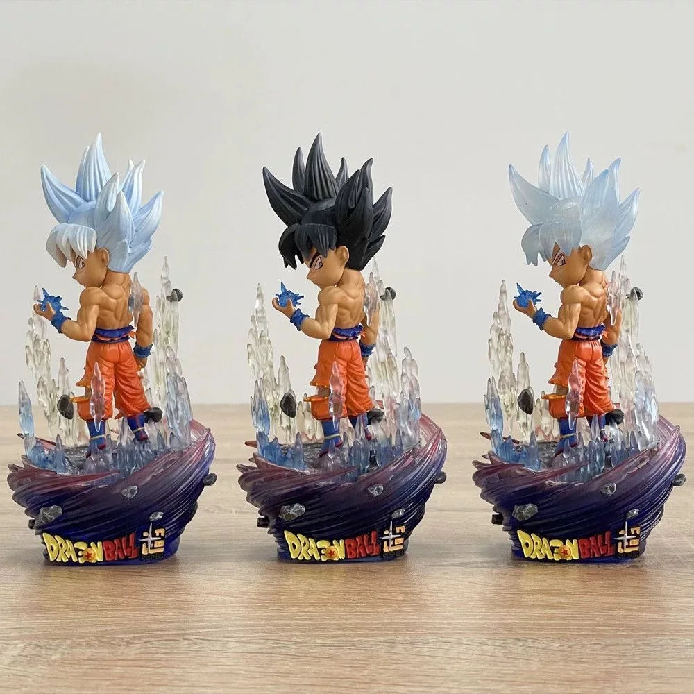 17cm/6.7in Anime Dragon Ball Z Ultra Instinct Goku Figure PVC Action Figures Collection Model Toys Gifts