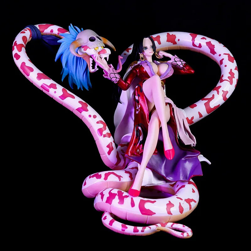 20cm Anime Figure One Piece figurine Garage Kit Boa Hancock Action Figures Toys gift