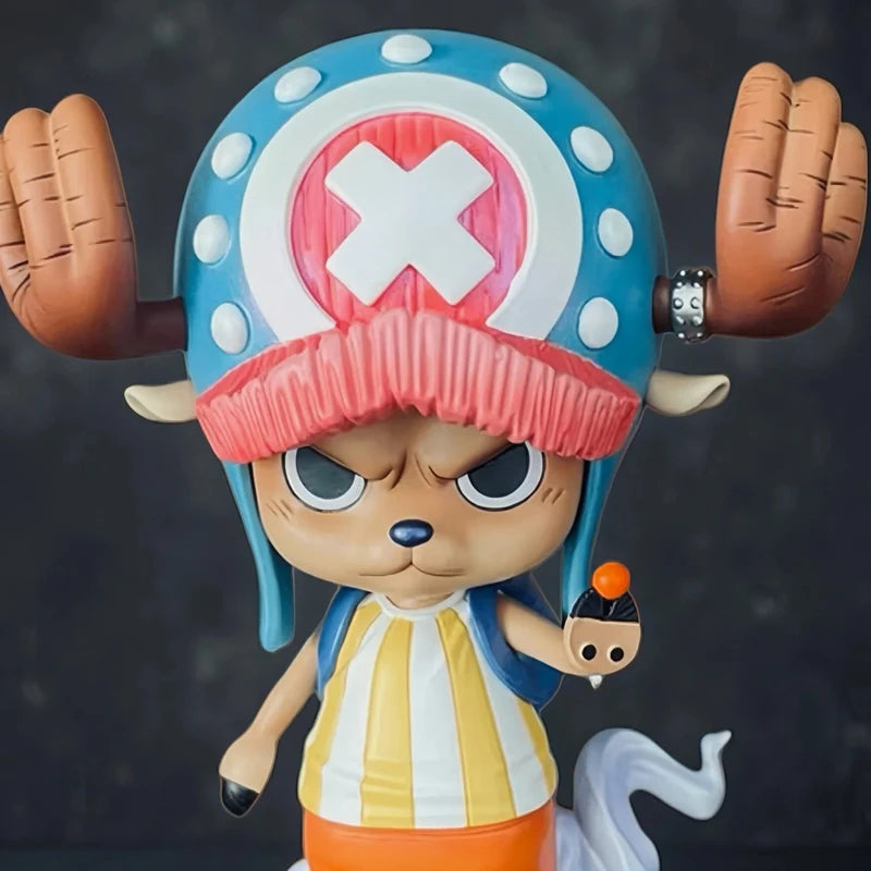 Hot In-Stock One Piece Anime Surrounding Cute Creative Q Version Table Set Up And Placed Two Years Later Little Joba Model Gift