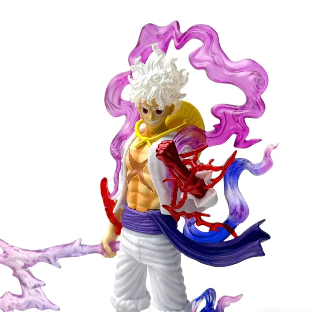 21cm One Piece Anime figure Luffy GEAR 5 Figurine Nika Luffy Sun God Action Figures Collectible Model Toys Gift