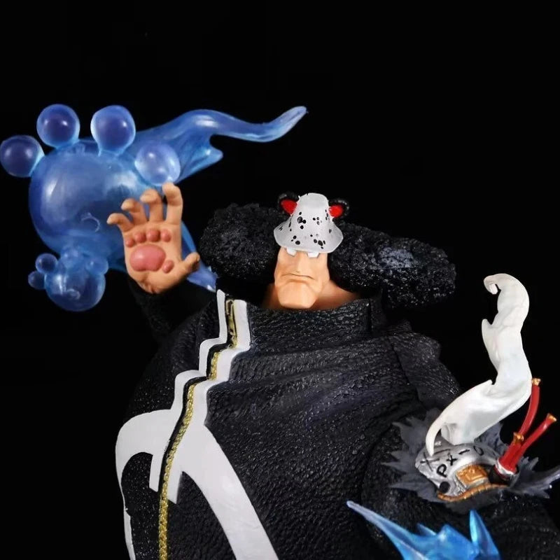 One Piece Tyrant Bartholomew Kuma Figure Interchangeable Hands Anime Statue Model Warlord Collectible Gift For Adult Collectors