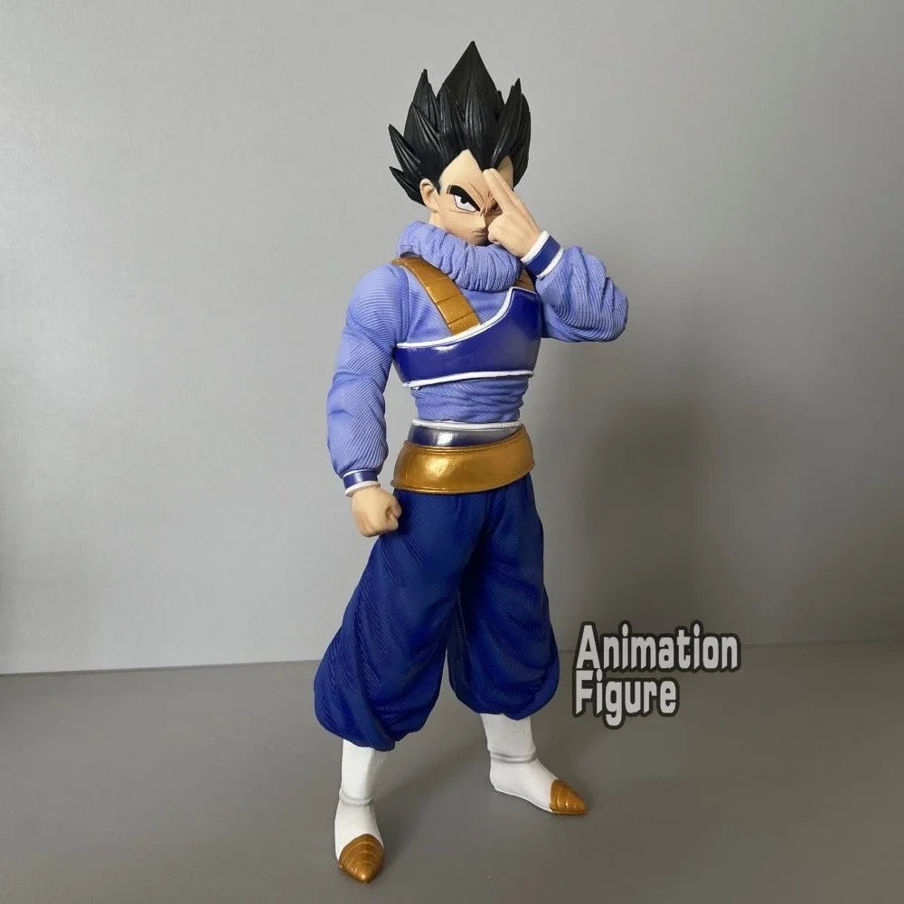 28cm/11.02 Anime Dragon Ball Z Figure Teleportation Vegeta Action Figures Pvc Statue Ornamen Collection Model Toys Gifts